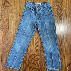 Levi's Boys 514 Straight Medium Wash Denim Jeans Size 7 Regular